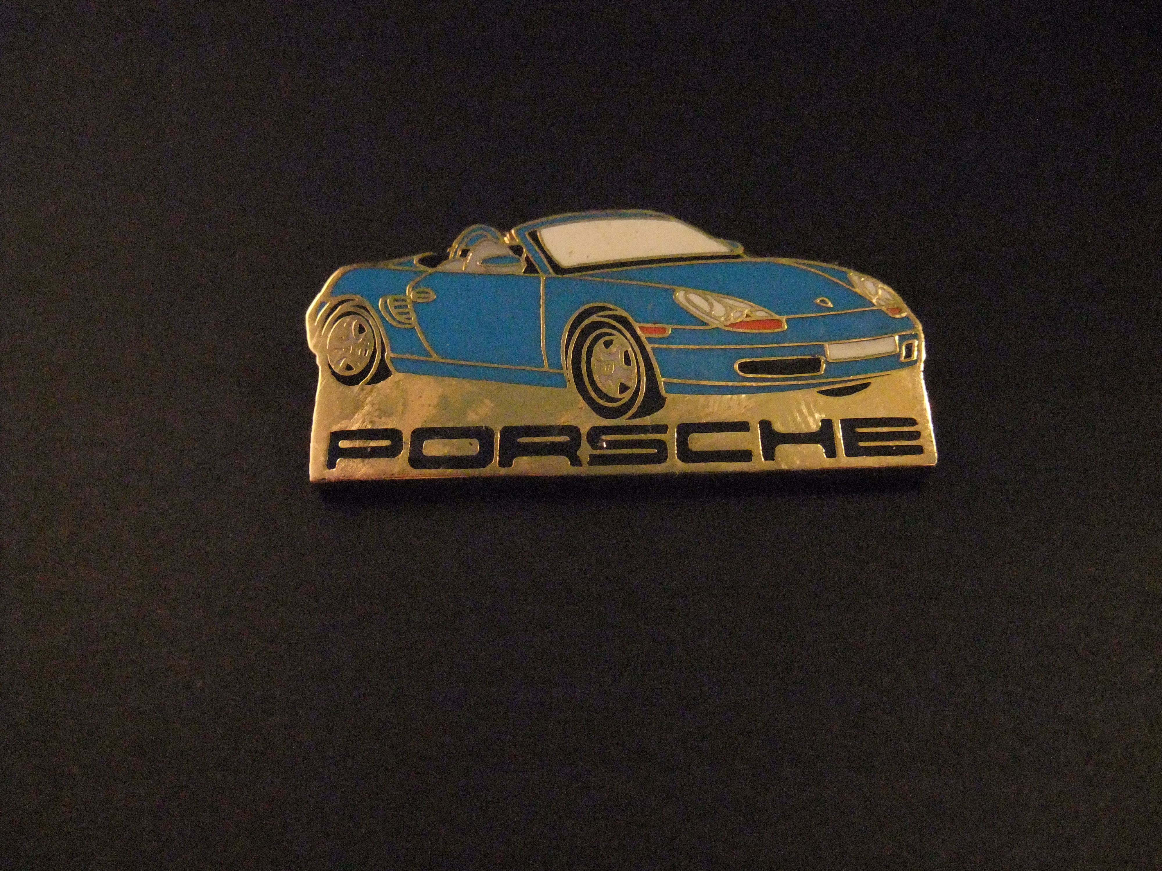 Porsche 911 Turbo S Cabrio blauw